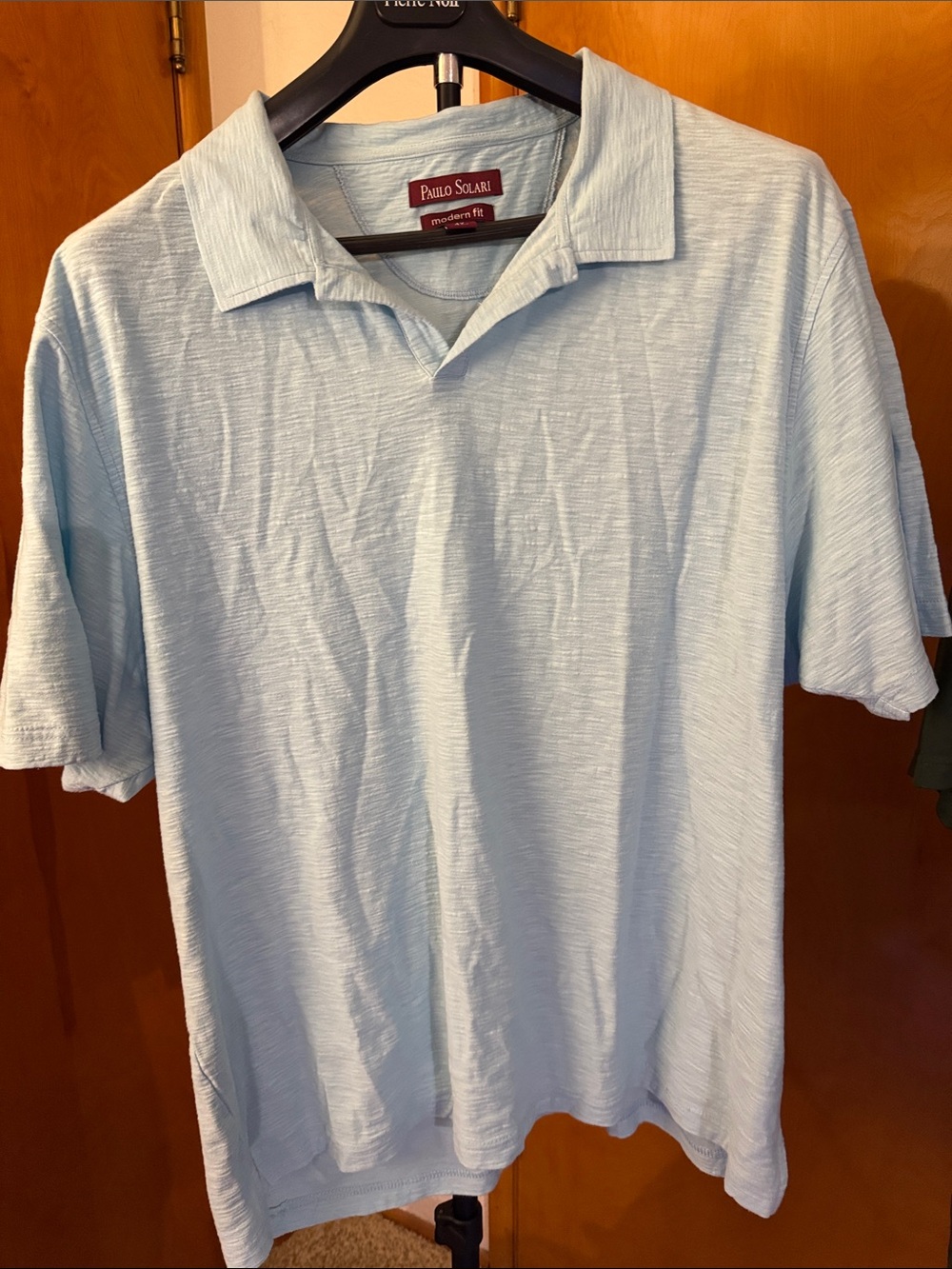 Light Blue Men's Polo Shirt